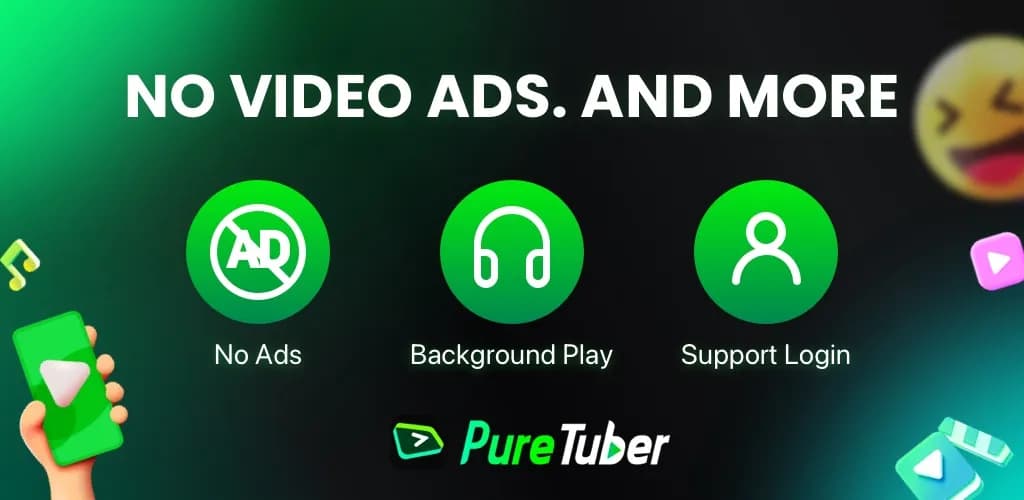 Pure Tuber: Video & MP3 Player